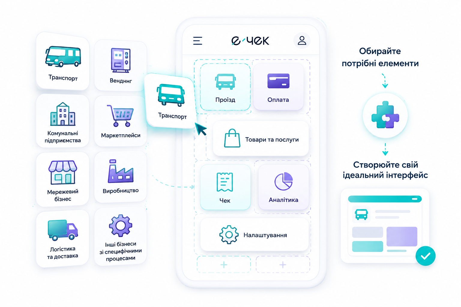 ⚡ Спрощені інтерфейси
